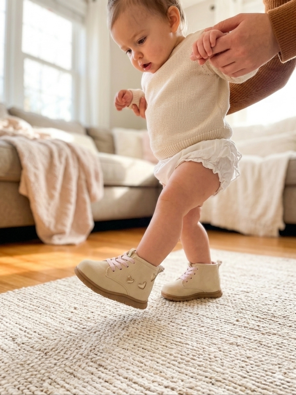 Carter’s Girls Toddler Walking Shoes– Size 2